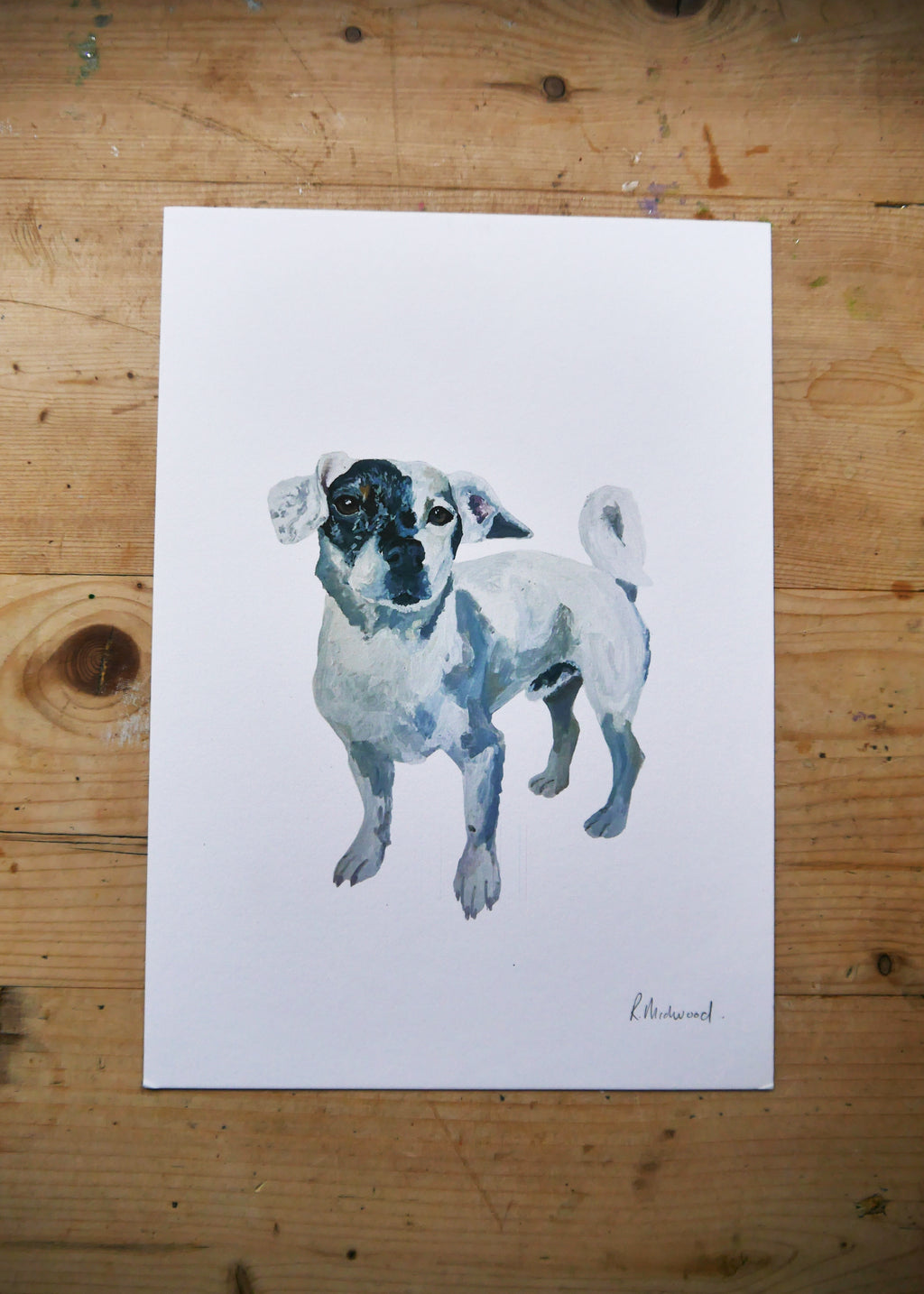 Jack Russell Dog Print