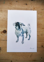 Jack Russell Dog Print
