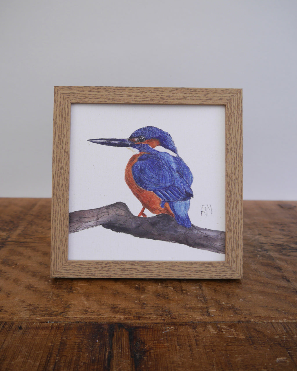 Kingfisher Small Framed Print
