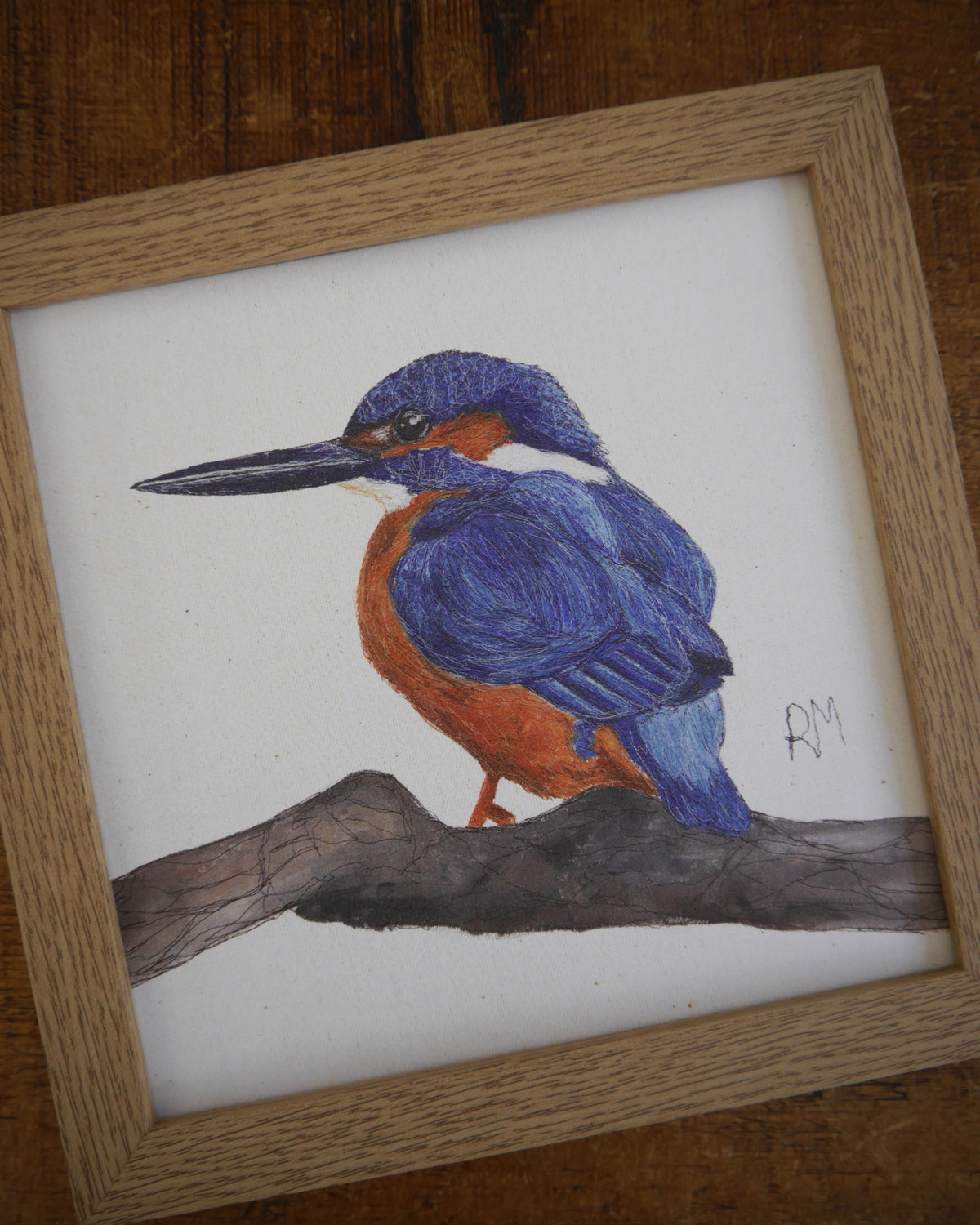 Kingfisher Small Framed Print