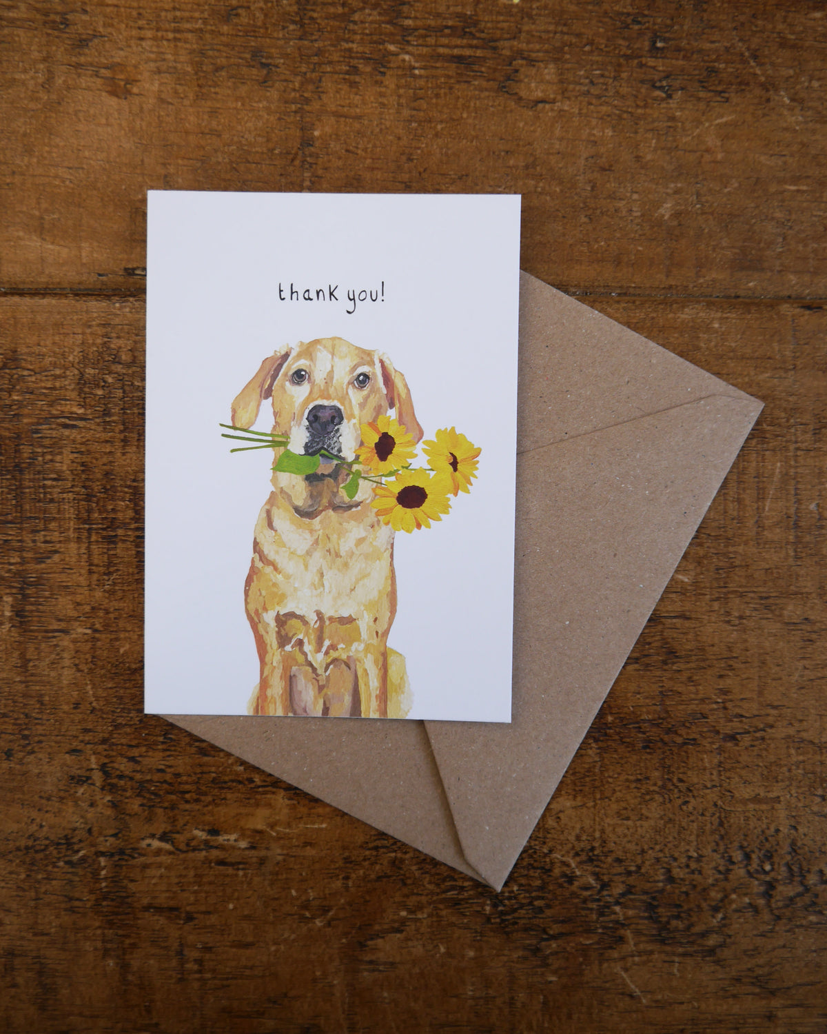 Labrador Thank you Greetings Card Pack