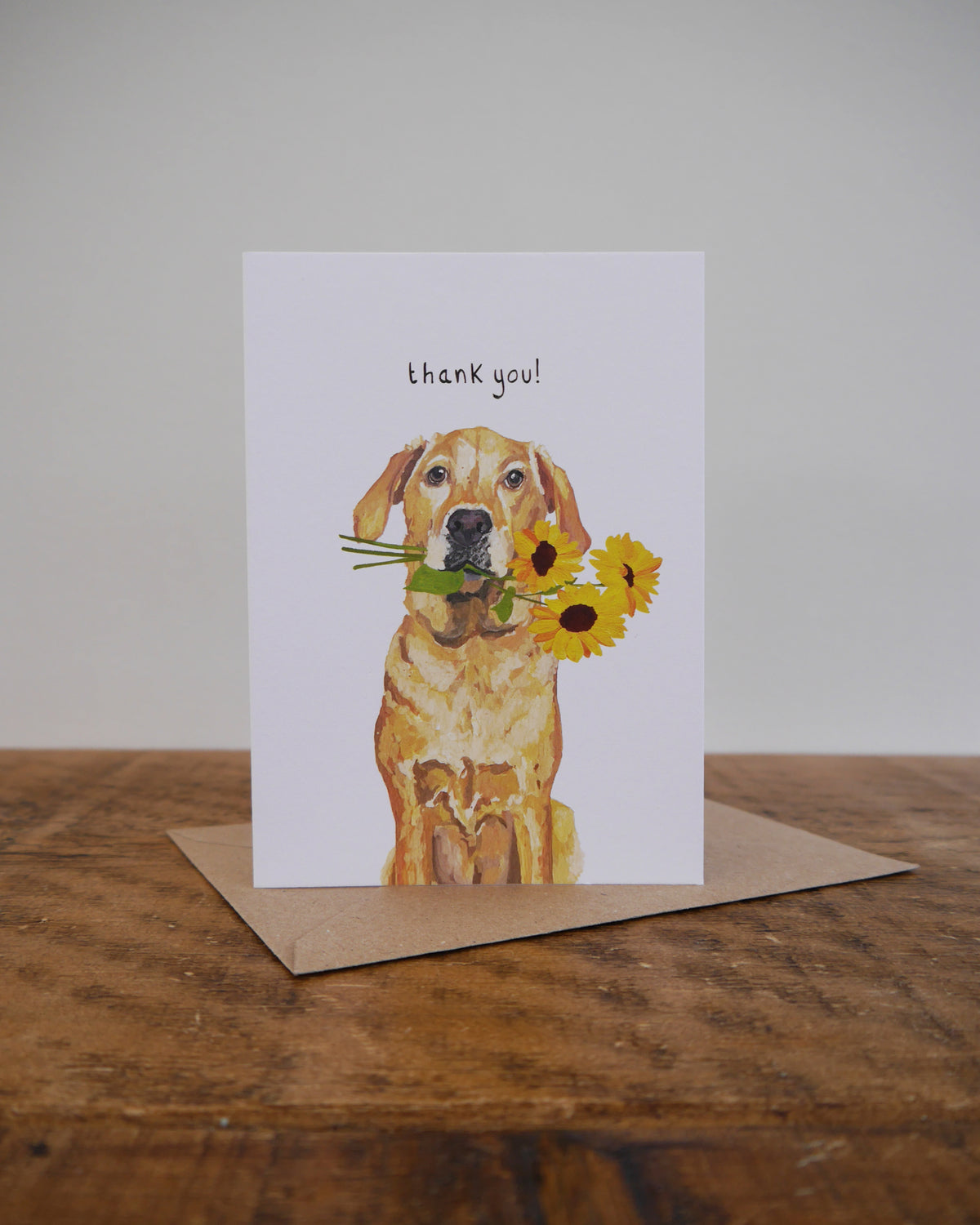 Labrador Thank you Greetings Card Pack