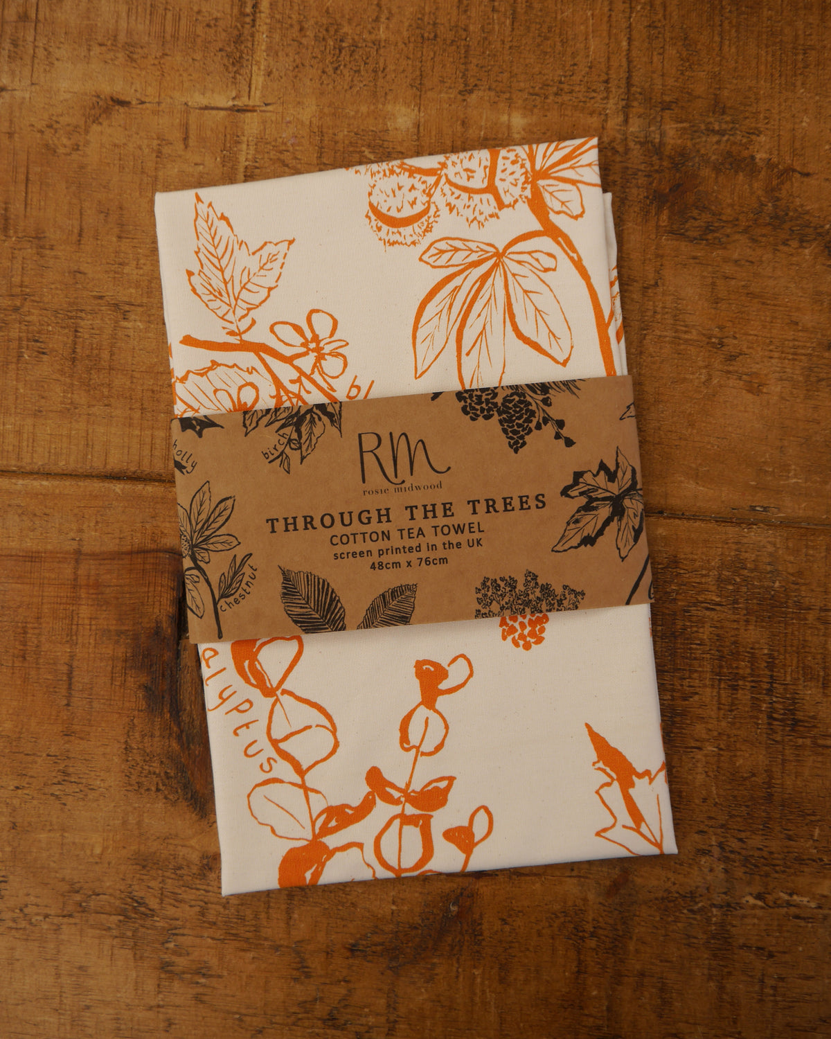 British Trees Tea Towel