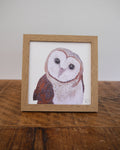 Barn Owl Small Framed Print
