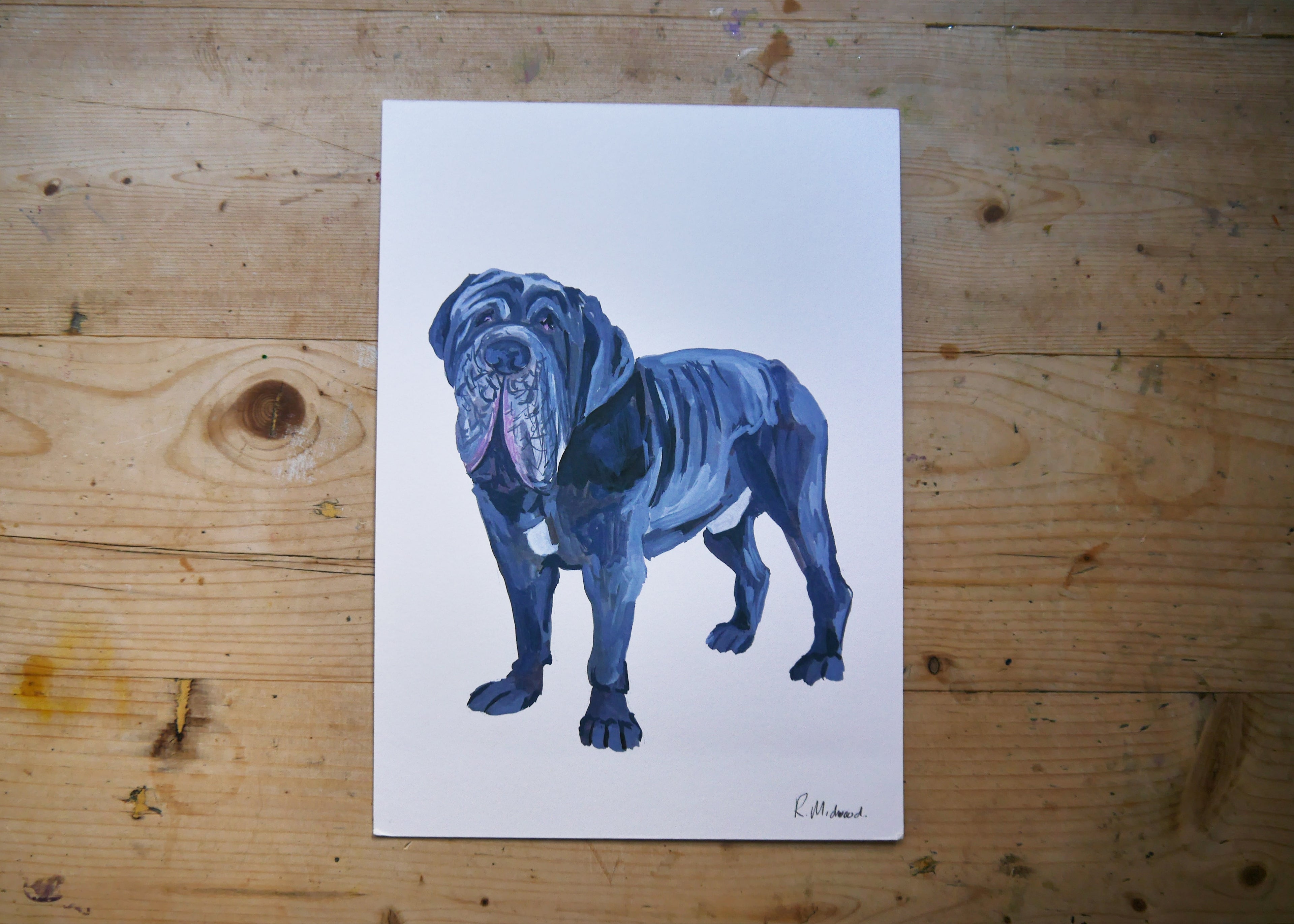 Ultimate Mastiff Dog Print