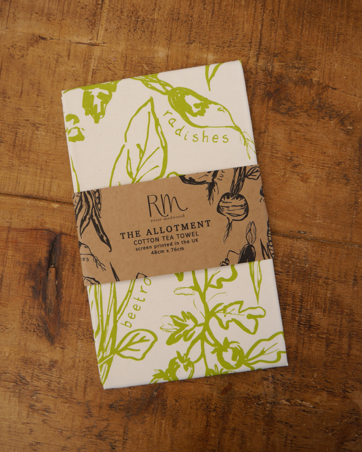 Vegetable Garden Tea Towel