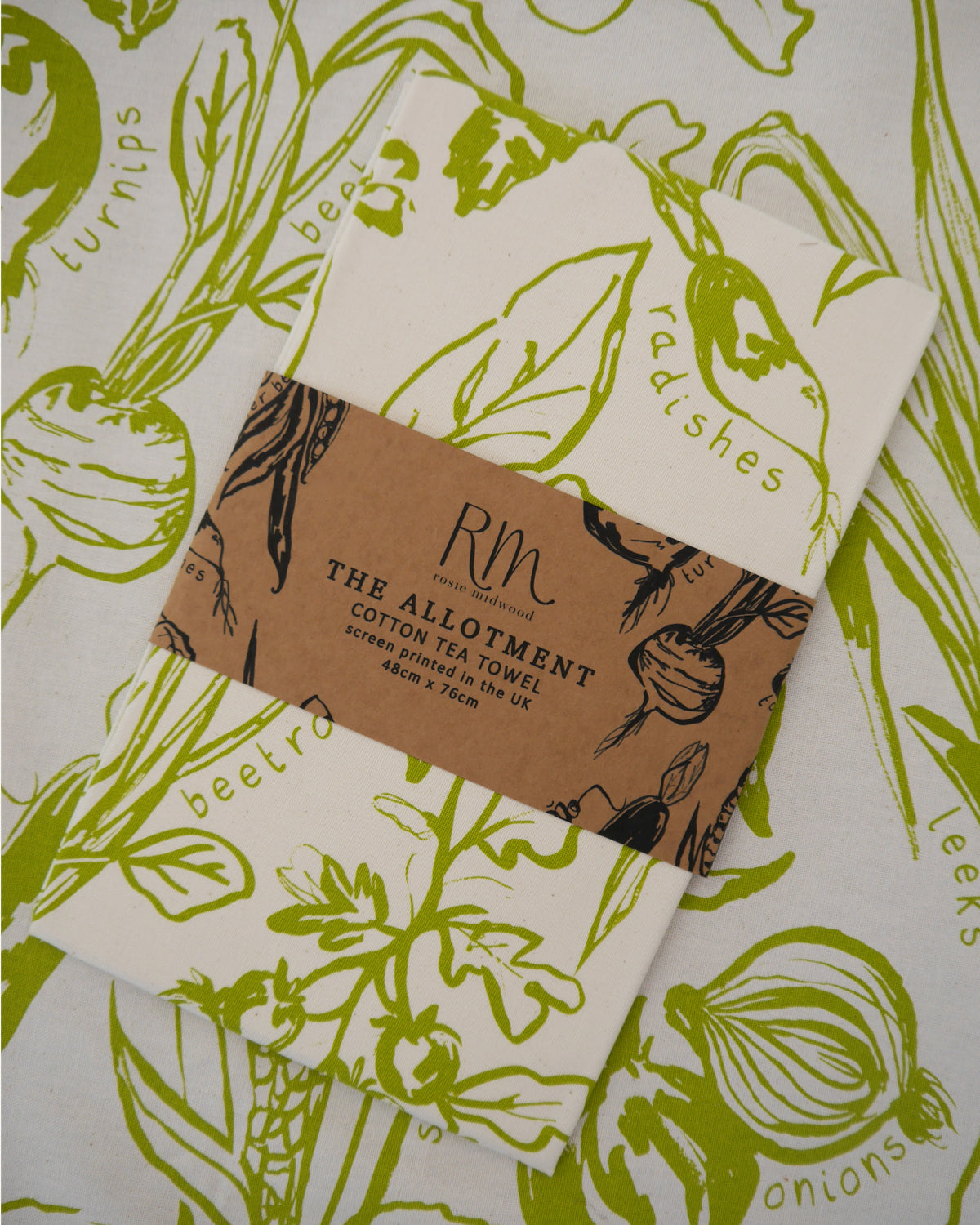 Vegetable Garden Tea Towel