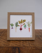 Veggies Small Framed Print