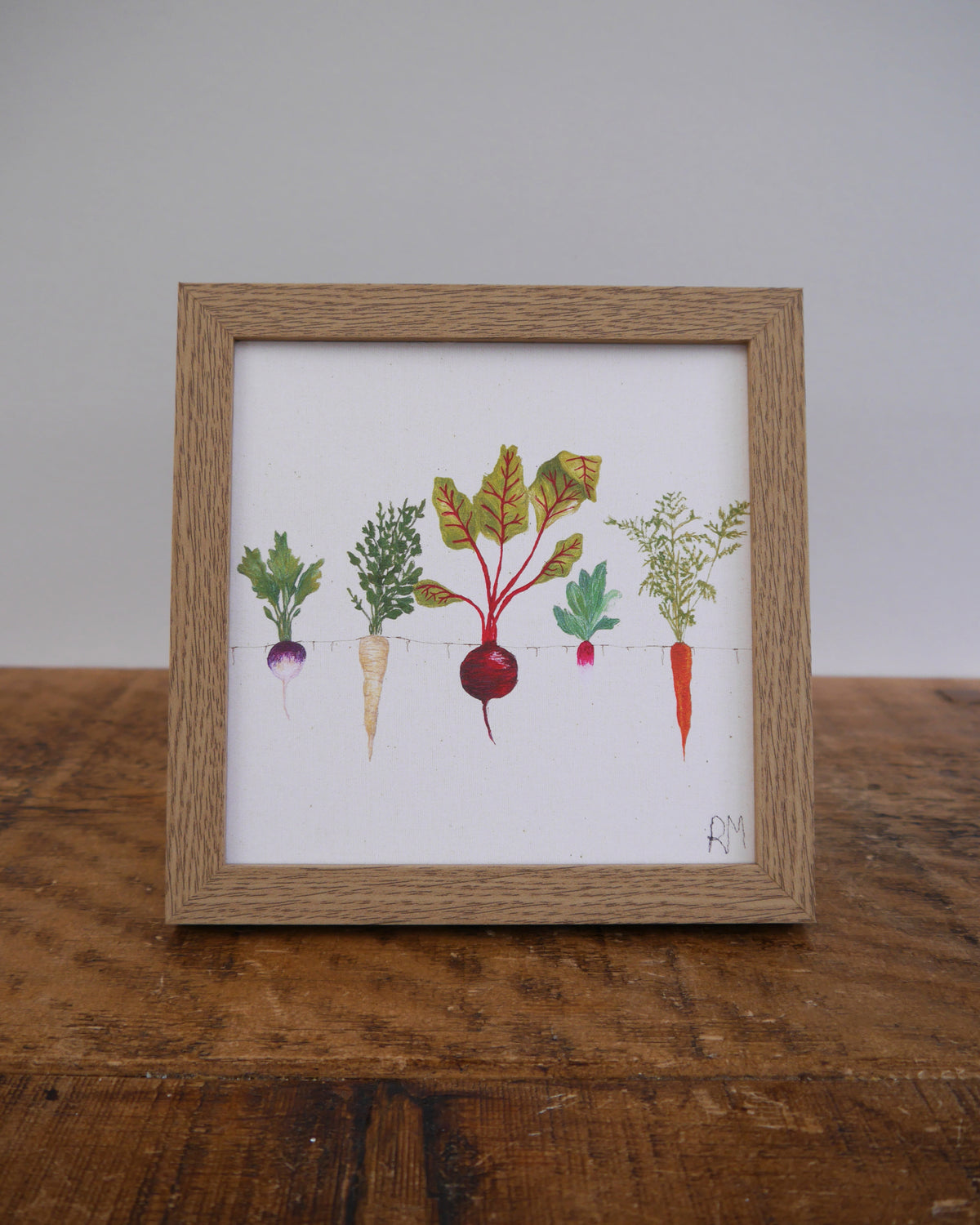 Veggies Small Framed Print