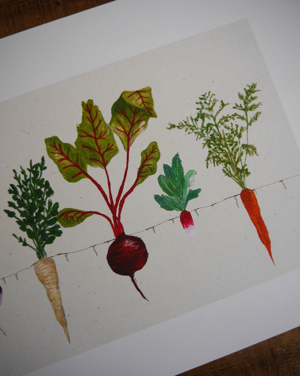 Vegetable Art Print