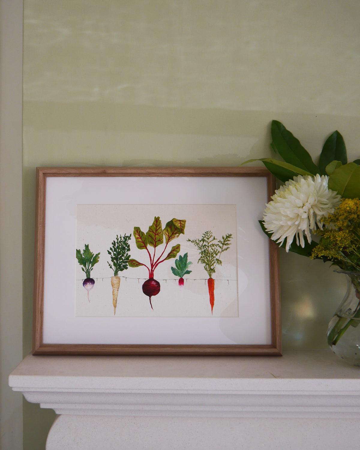 Vegetable Art Print