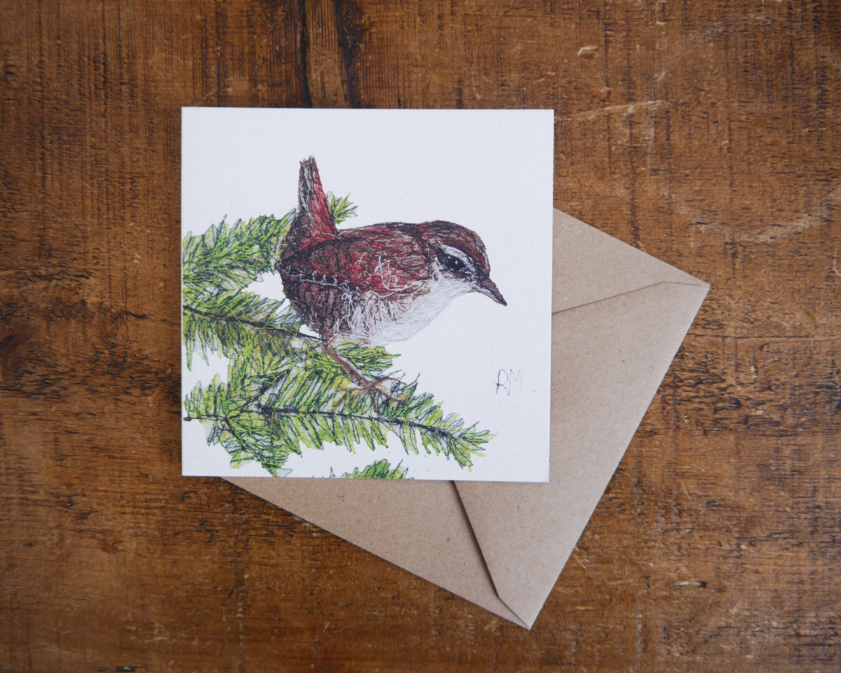 Wren Greetings Card