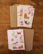 Fun Dog Christmas Card Pack