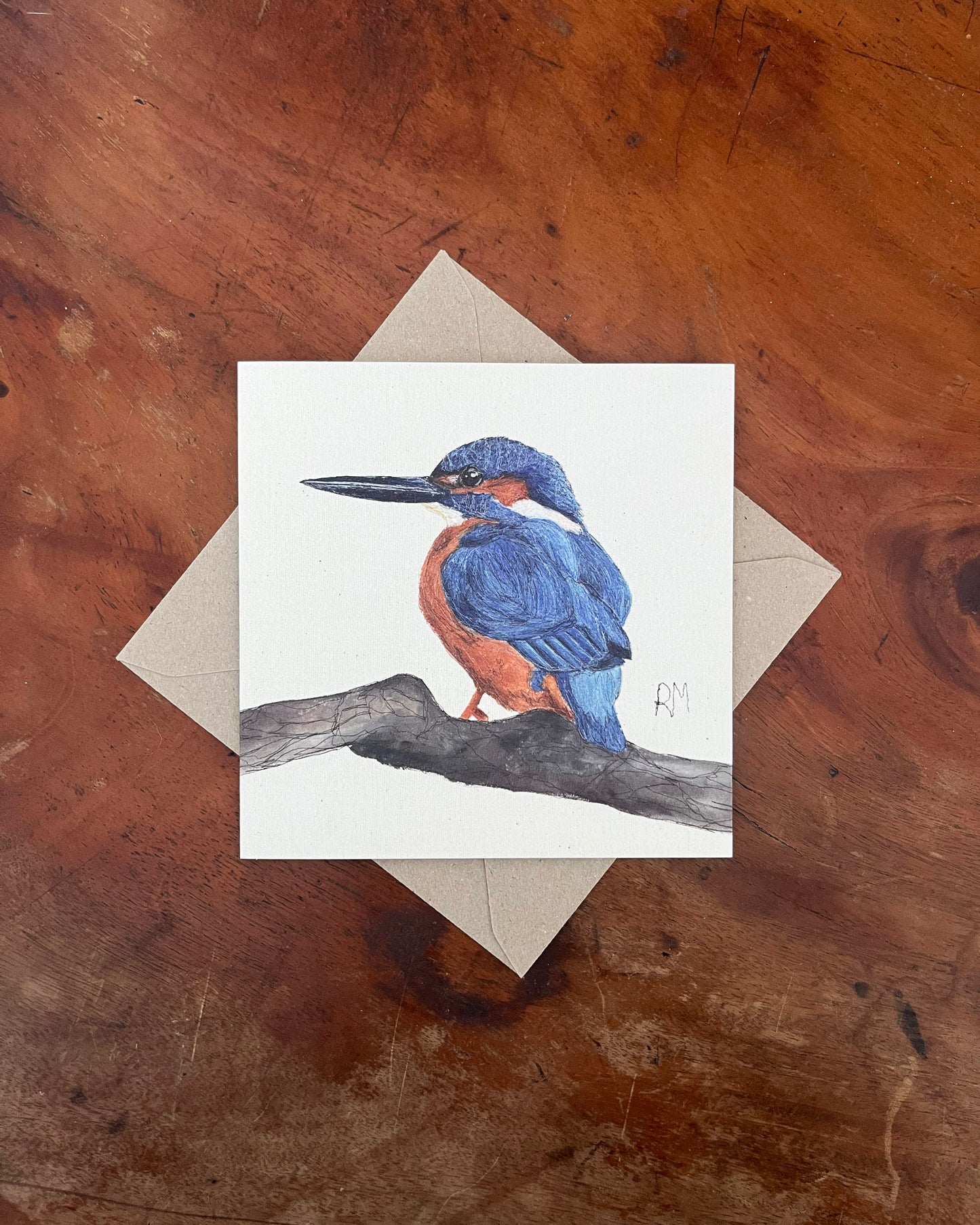 Kingfisher Greetings Card