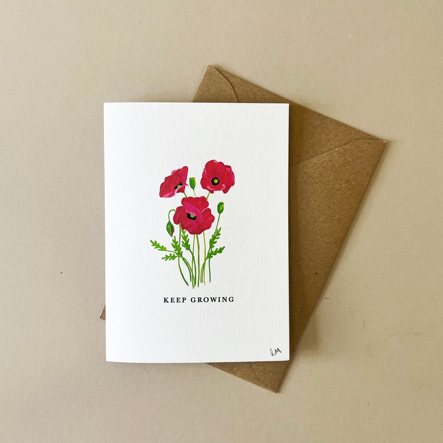 Floral Phrases Greetings Card Pack